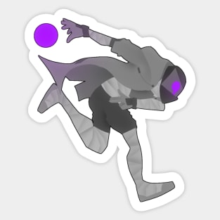 Purple wizard Sticker